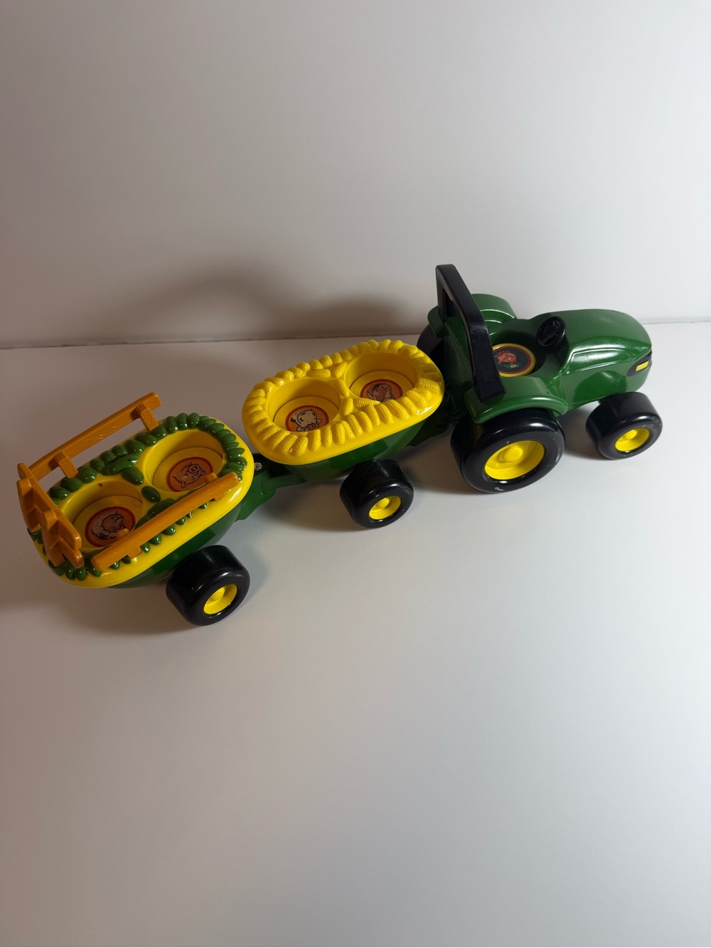 Fisher Price TOMY ERTL John Deere Little People Tractor Music & Sound - Farming